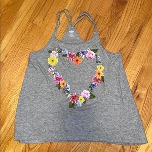 Old navy girls spaghetti tank